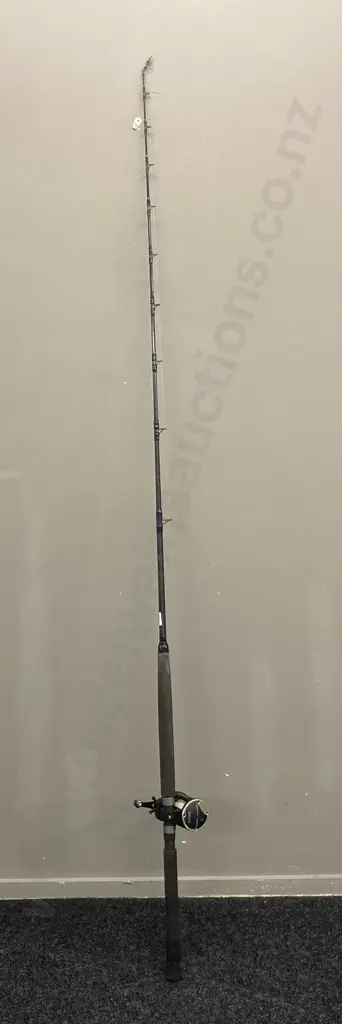 Daiwa Sealine SL50SH Super High Speed Reel & Shimano EF-50 Backbone Series BB 7' 10-15Kg Rod Image 1++